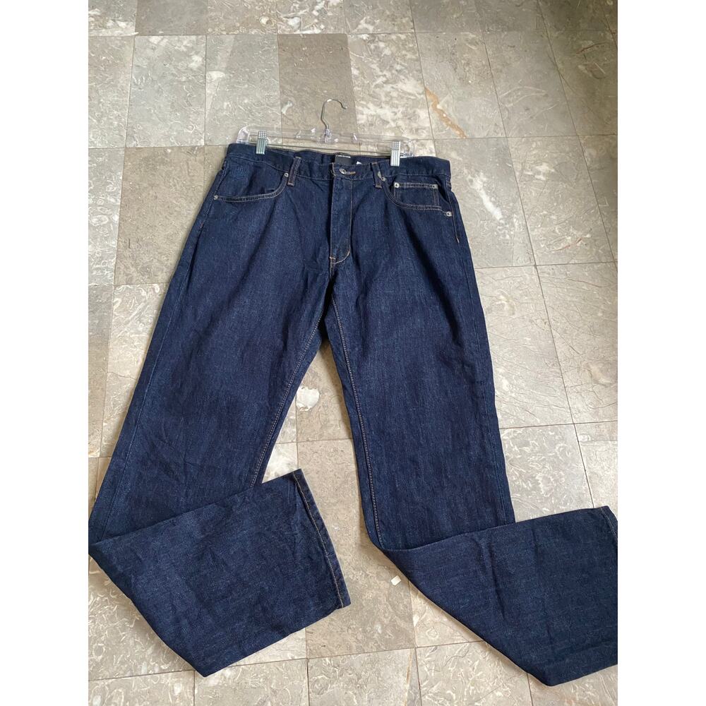 NWT Harley Davidson Black Label Straight Leg Jeans Dark Wash Indigo Motorcyle